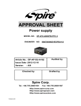 Spire SP-ATX-450WTB-PFC-3 Datasheet