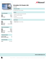 Rexel 492762 Datasheet