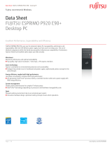 Fujitsu P920 E90+ + B22T-7 Datasheet