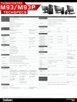Lenovo ThinkCentre M93 Datasheet