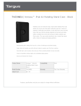 Targus THZ196EU Datasheet