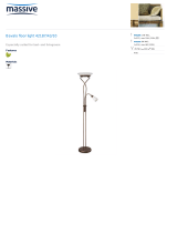 Massive Table lamp 43126/17/10 Datasheet