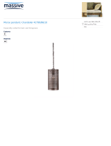 Massive Table lamp 43197/43/10 Datasheet