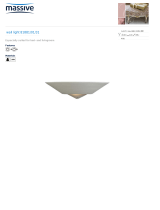 Massive Wall light 37982/43/10 Datasheet