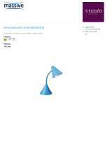 Massive Table lamp 67203/46/10 Datasheet