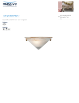 Massive Table lamp 43197/43/10 Datasheet
