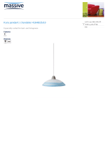 Massive Ceiling light 30307/15/10 Datasheet