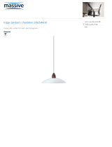 Massive Ceiling light 31992/62/10 Datasheet