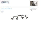Massive Spot light 54064/17/10 Datasheet