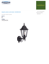 Massive Suspension light 40197/17/10 Datasheet