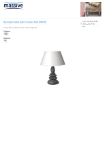 Massive Table lamp 67200/33/10 Datasheet