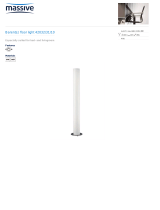 Massive Floor lamp 42089/11/10 Datasheet