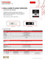 Toshiba THNU16SIPWHITE(BL5 Datasheet