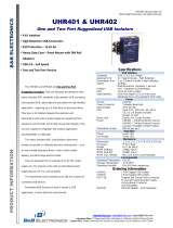 B&B Electronics UHR402 Datasheet