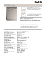 AEG F55010M0 Datasheet