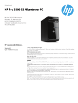 HP G9E06EA Datasheet