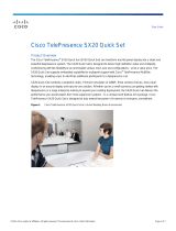 Cisco CTS-SX20-PHD2.5X-K9 Datasheet