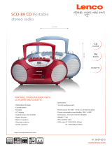 Lenco SCD89CDB Datasheet