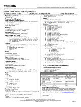 Toshiba PSCBQU-00E007 Datasheet