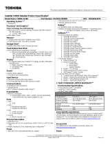 Toshiba C855D-S5196 Datasheet