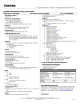 Toshiba C855-S5107 Datasheet