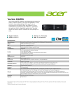 Acer DT.VH5MD.001 Datasheet