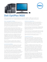Dell SSO9020W7P020-SFF User manual