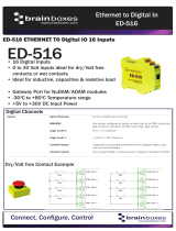 Brainboxes ED-516 Datasheet