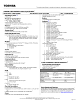 Toshiba C855-S5350N Datasheet