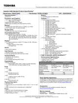 Toshiba C850-ST3NX5 User manual