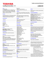 Toshiba LX830 (PQQ18C-01000E) Datasheet