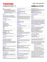 Toshiba C870 (PSC8BC-006005) Datasheet