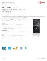 Fujitsu P710 E90+ Datasheet