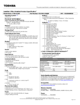 Toshiba C75D-A7340 Datasheet