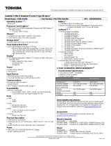 Toshiba PSCFWU-01G005 Datasheet