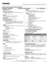 Toshiba PSCFWU-01P005 Datasheet