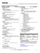 Toshiba S55-A5358 Datasheet