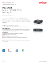 Fujitsu VFY:Q0920P75A1DE/SP2 Datasheet