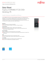 Fujitsu VFY:P0720PXP11DE/SP1 Datasheet