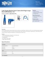 Tripp Lite Cat6, 0.91m Datasheet