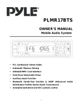 Pyle PLMR17BTS Owner's manual