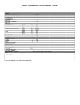 Miele DGC 6800 XL BRWS Datasheet
