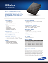 Samsung STSHX-M151TCB Datasheet