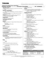 Toshiba Z30-A1301 Datasheet