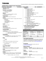 Toshiba NB15t-A1302 Datasheet