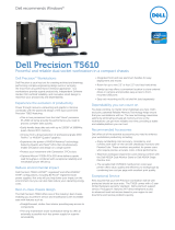 Dell Precision T5610 Datasheet