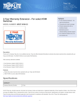 Tripp Lite WEXT-KVM-C2 Datasheet