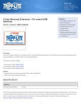 Tripp Lite WEXT-KVM-D4 Datasheet