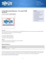 Tripp Lite WEXT-KVM-F1 Datasheet
