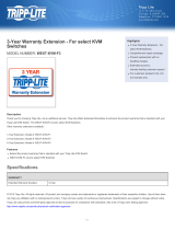 Tripp Lite WEXT-KVM-F3 Datasheet